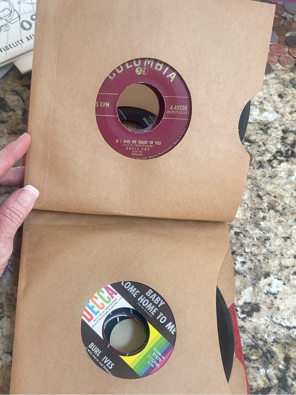 Rare Oldies 45 Vinyl Records Collection